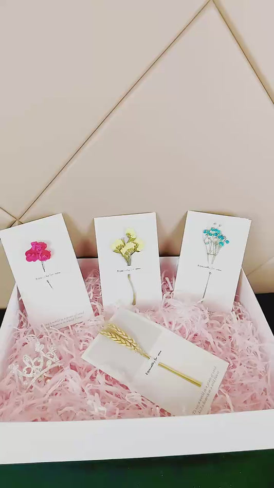 Dried Flower Greeting cards